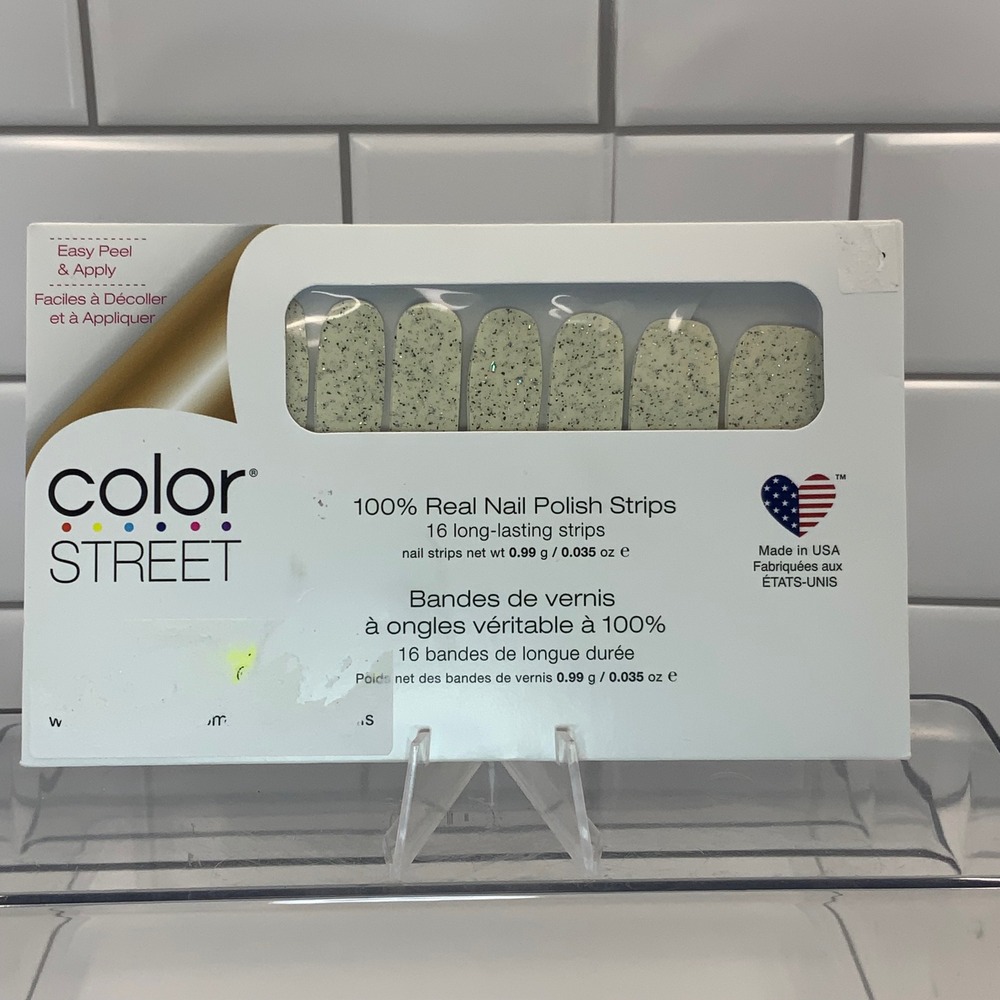 Color Street Glittersweet FMG173 Nail Polish Strips Glitter 16 Count